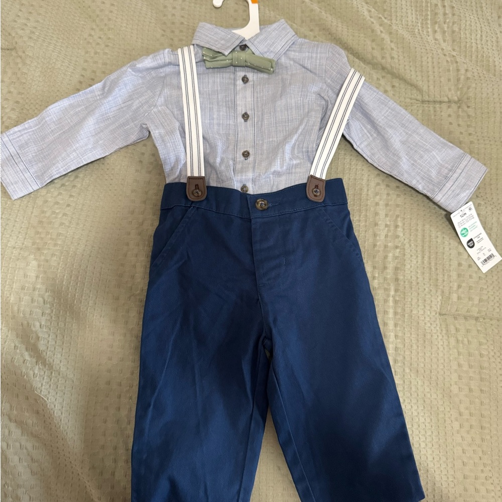 Carter's Blue and Gray Kids Matching Set